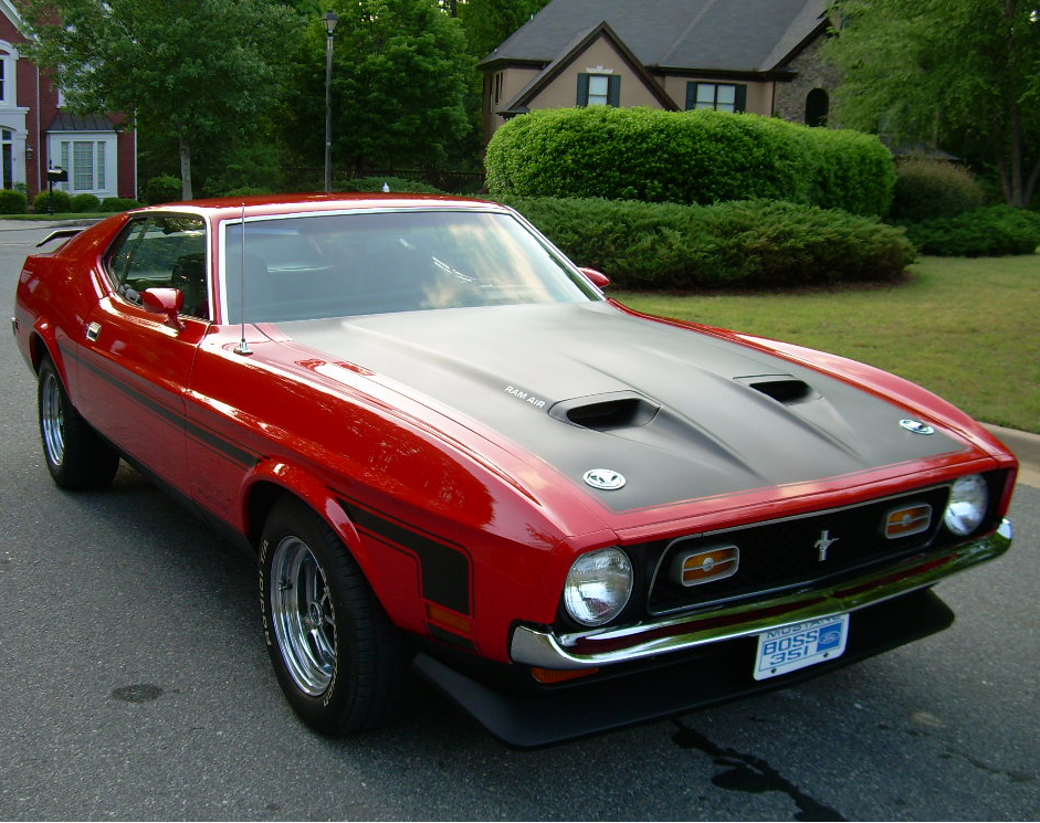 my ex-1971 Boss Mustang